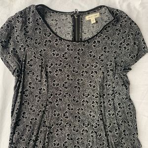 Urban Outfitters B&W Floral Dress